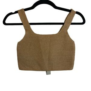 Everlane Women's Knit Tank Top Carmel, Size XS